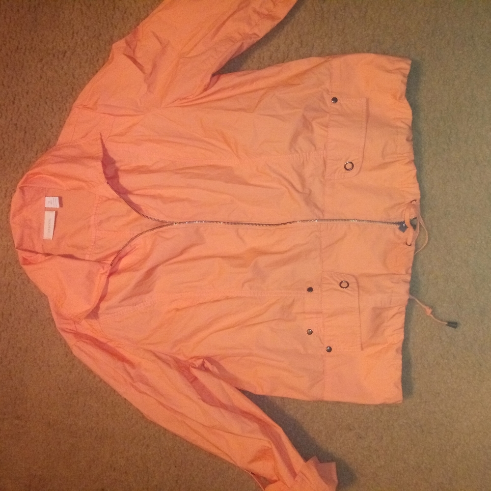 Peach lightweight Chico's jacket